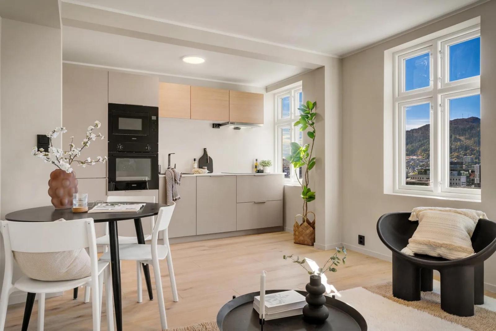 Panorama - View In L 1-bedroom Берген